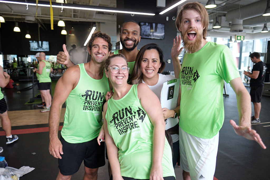 Corporate Treadmill Marathon 2018 - Fitness First Sydney